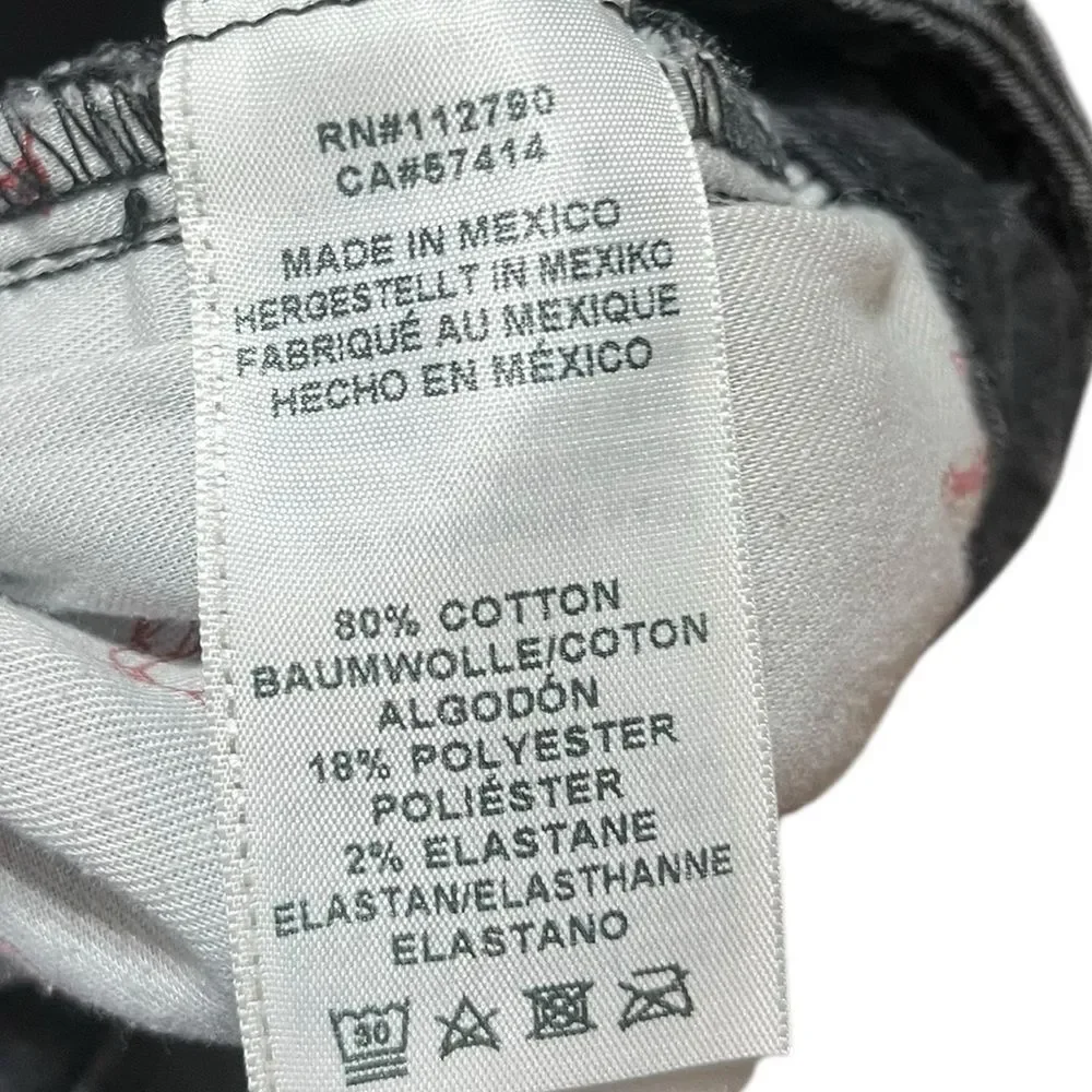 True Religion‎ Women's Halle Dark Gray Super Skinny Jeans, Size 27